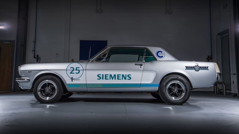 Illustration for article titled Self-Driving 1965 Ford Mustang Plans Attack On Goodwood Hillclimb